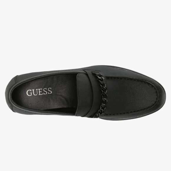 Guess black ciflin loafers dress shoes size 10 - Picture 3 of 13